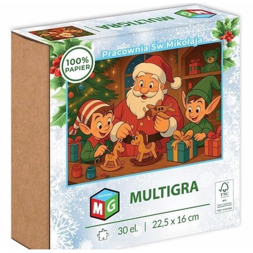 Puzzle 30 Pracownia Św. Mikołaja