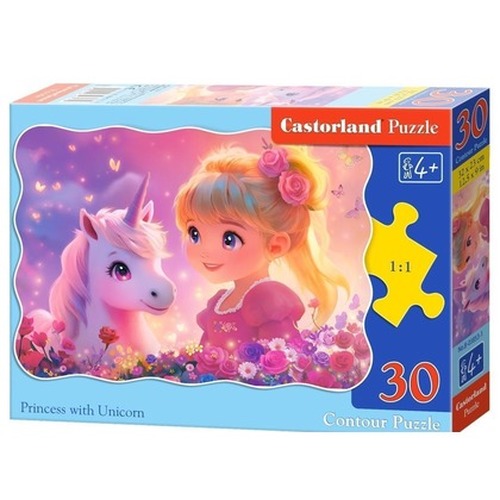 Puzzle 30 Princess with Unicorn