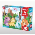 Puzzle 30 Słodkie dinozaury Grałamigłówka