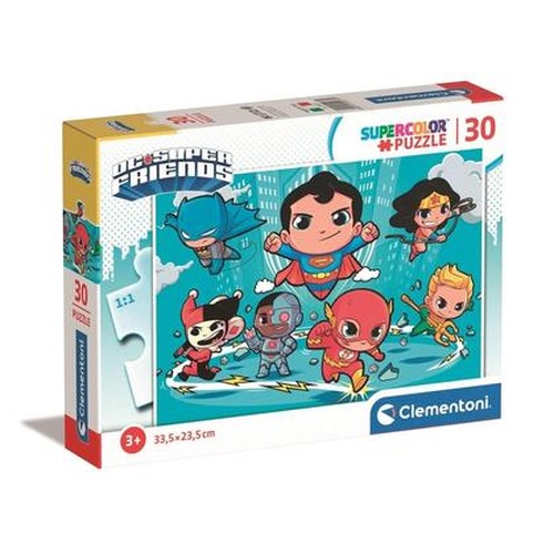 Puzzle 30 Super Kolor DC Comics Superfriends