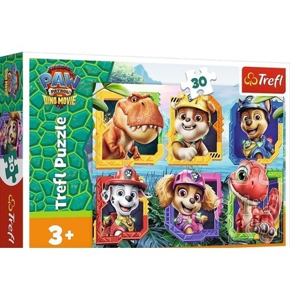 Puzzle 30 Wyspa Dinozaurów TREFL