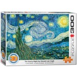 Puzzle 300 3D Starry Night by van Gogh 6331-1204
