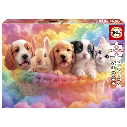 Puzzle 300 el. Koledzy z koszyka