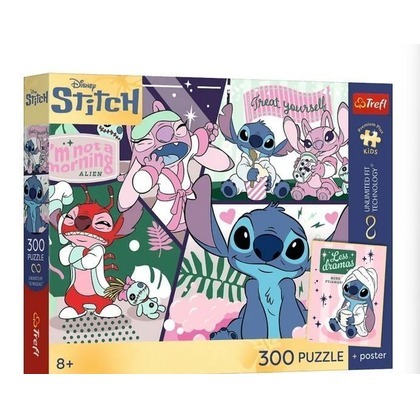 Puzzle 300 Lilo & Stitch + plakat TREFL