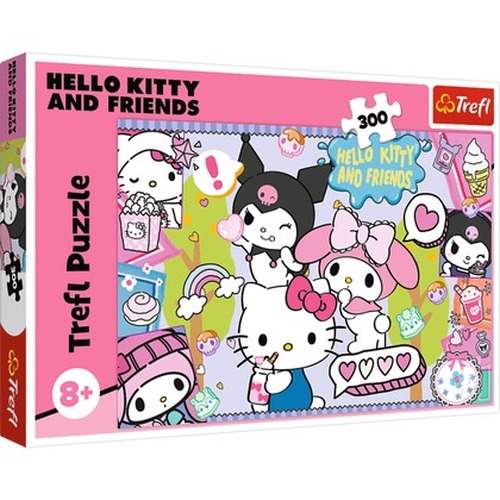 Puzzle 300 Szalone Trio Hello Kitty 23039