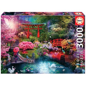 Puzzle 3000 el. Ogród japoński