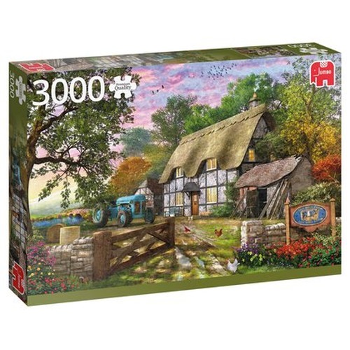Puzzle 3000 el. PC Chatka rolnika