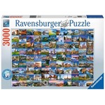 Puzzle 3000 elementów 99 Widoków Europy