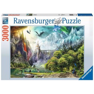 Puzzle 3000 elementów Panowanie smoków