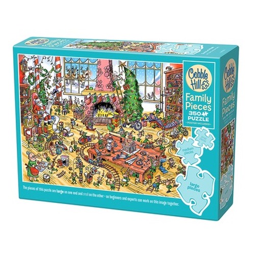Puzzle 350 el. Elfy w pracy