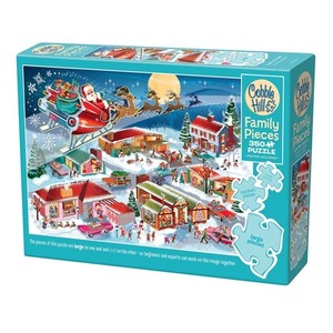 Puzzle 350 Przelot Świętego Mikołaja 113584