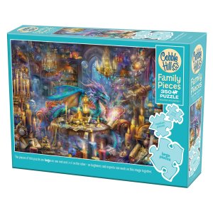 Puzzle 350 Smok w bibliotece 113590