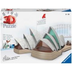 Puzzle 3D 216 Budynki nocą: Opera w Sydney