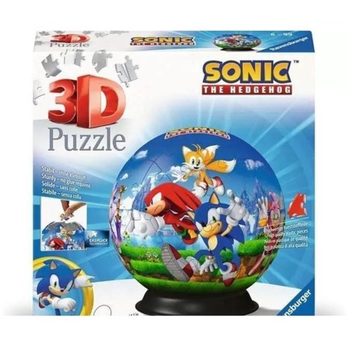 Puzzle 3D 72 Kula: Sonic