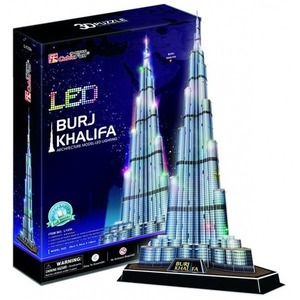 PUZZLE 3D Burj Khalifa (Światło)