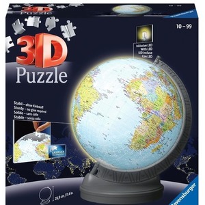Puzzle 3D Children's Globe - Night