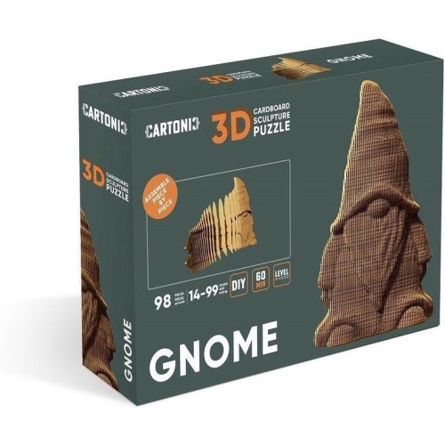 Puzzle 3D Gnome Cartonic