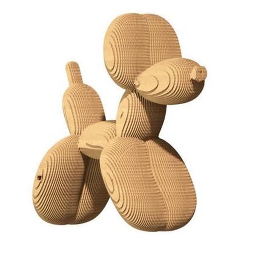 Puzzle 3D kartonowe - Piesek balonowy