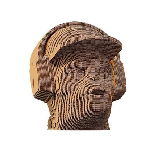 Puzzle 3D kartonowe - Three Wise Monkeys, Hear NE