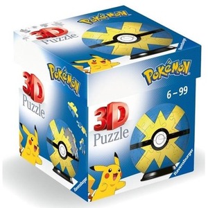 Puzzle 3D Kula: Pokemon Quick Ball