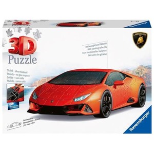 Puzzle 3D Lamborghini Huracan Evo arancio