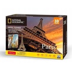 Puzzle 3D National Geographic Paryż Wieża Eiffla 80 elementów