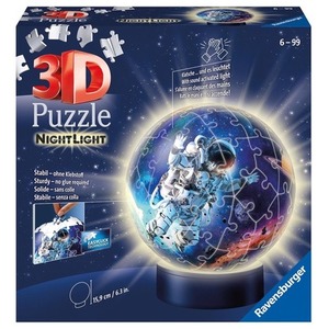 Puzzle 3D Świecąca Kula: Astronauta