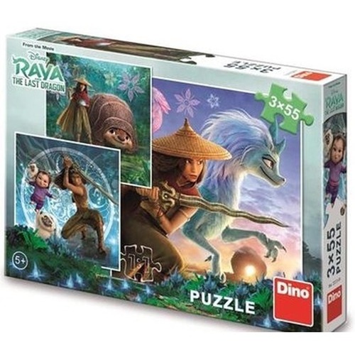 Puzzle 3x55 Raya i ostatni smok
