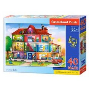 Puzzle 40 maxi - House Life CASTOR