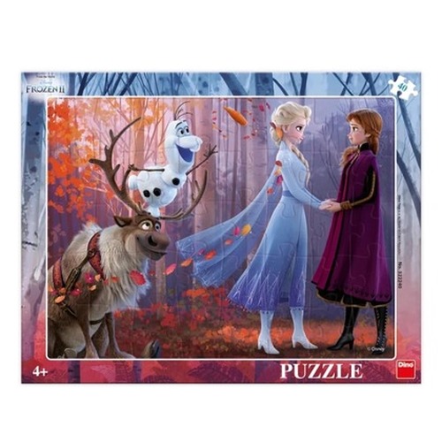 Puzzle 40 ramkowe Kraina Lodu Frozen Siostry