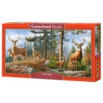 Puzzle 4000 elementów - Królewska rodzina jeleni