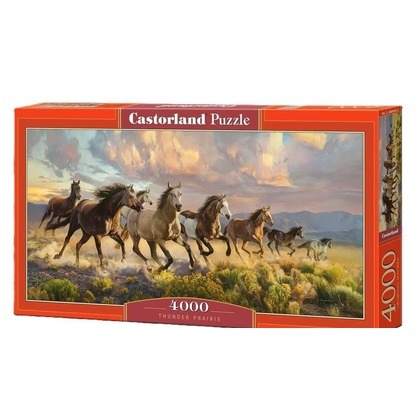 Puzzle 4000 Thunder Prairie CASTOR