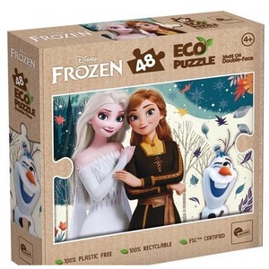 Puzzle 48 Frozen Eko dwustronne