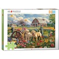 Puzzle 48 Puppy Spring by Shawna Steward 6748-6021