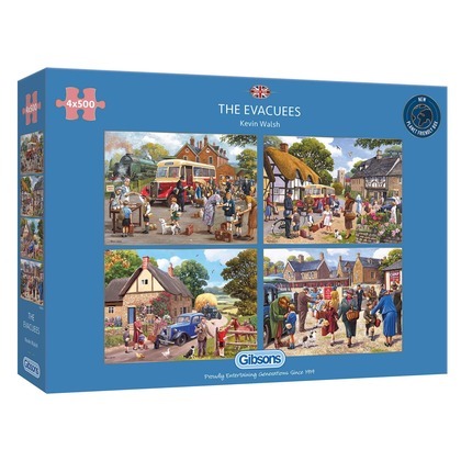 Puzzle 4x500 Ewakuacja i szczęśliwy powrót 110259