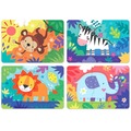 Puzzle 5-8 el. Dzikie zwierzęta