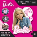 Puzzle 50 drewniane Wood Craft Junior Piękna Barbie 20201