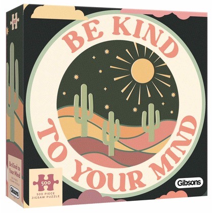 Puzzle 500 Bądź miły dla swojego umysłu 111378