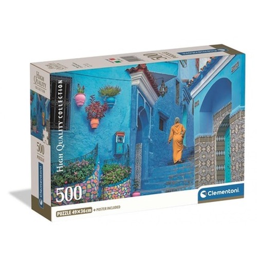 Puzzle 500 Blue Street of Chefchaouen