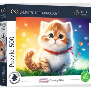 Puzzle 500 Charming Kitten TREFL