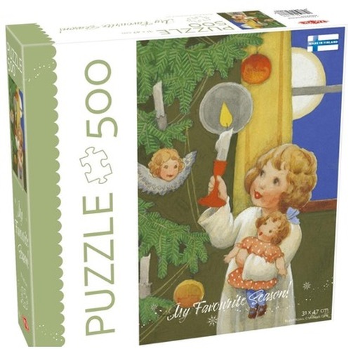 Puzzle 500 Christmas Card