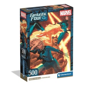 Puzzle 500 Compact Fantastic Four 35805