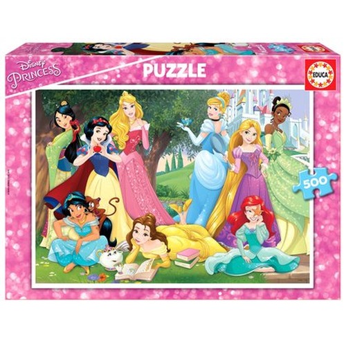 Puzzle 500 el. Księżniczki z bajek Disneya