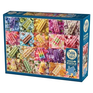 Puzzle 500 el. Lody na patyku