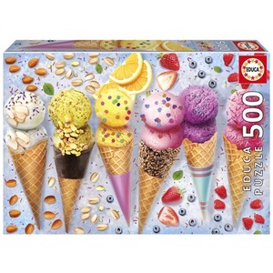 Puzzle 500 el. Lody w wafelku
