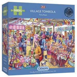 Puzzle 500 el. XL Kiermasz rozmaitości