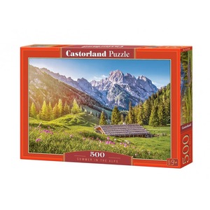 Puzzle 500 elementów Góry Lato w Alpach