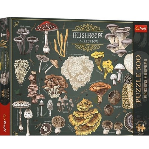 Puzzle 500 Finders Keepers: Grzyby TREFL