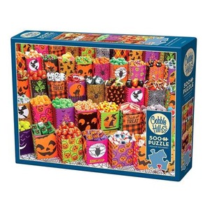 Puzzle 500 Halloweenowe smakołyki