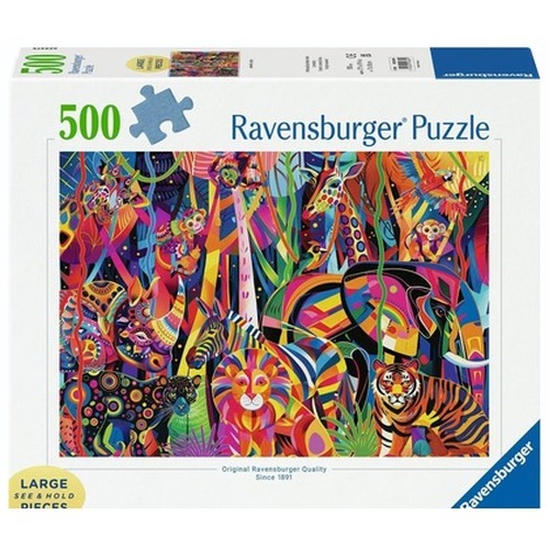 Puzzle 500 Jeweled Jungle